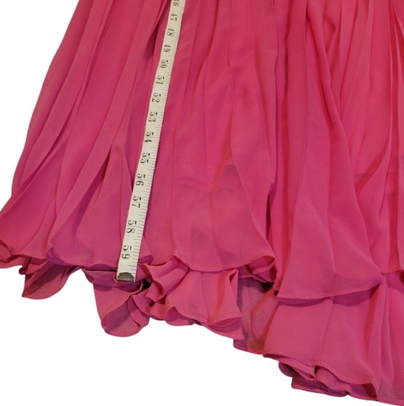 Sue Wong Nocturne Long Formal Prom Chiffon Dress Rhinestone Open Back Women's 0 - Picture 8 of 15